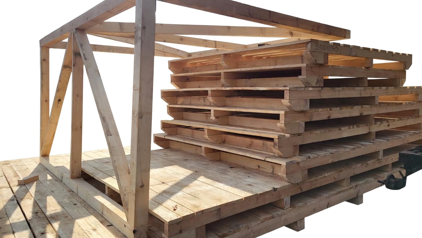 Skrzynie drewniane transportowe